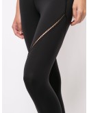 cut-out panelled sports leggings