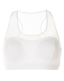 mesh-panel performance bra