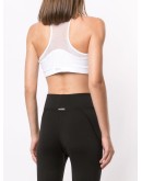 mesh-panel performance bra