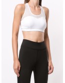 mesh-panel performance bra
