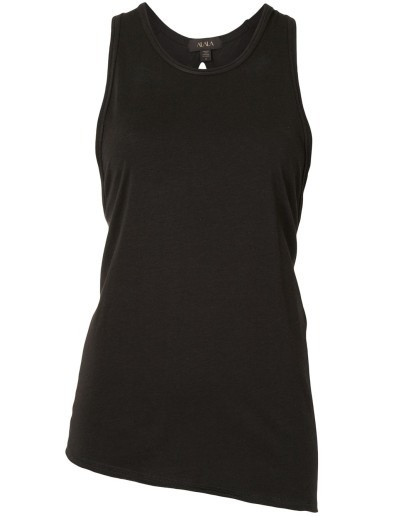 asymmetric performance tank top