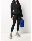 Ellipsis belted ski jacket