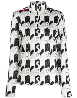 Palmares rooster-print sweatshirt