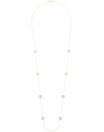 logo-motif chain necklace