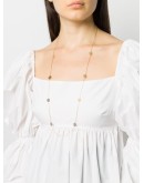 logo-motif chain necklace