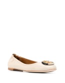 Multi-logo Elastic ballerinas
