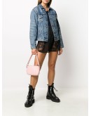 lace embroidered shorts