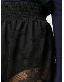 lace embroidered shorts
