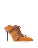 strap suede mules