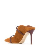 strap suede mules