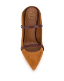 strap suede mules