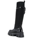 pocket-detail knee-length boots