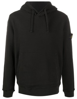 sleeve logo patch hoodie