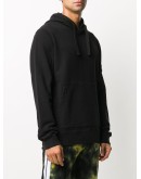 sleeve logo patch hoodie
