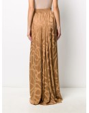 chain logo jacquard skirt