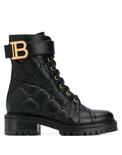 Ranger quilted ankle boots