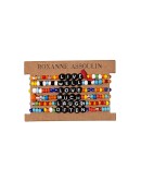 Live Well Love Much Laugh Often camp bracelets