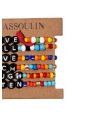 Live Well Love Much Laugh Often camp bracelets