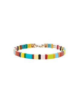 Rainbow Brite Block Party choker