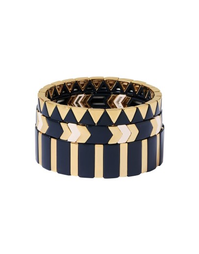 Suit Up set of three bracelets