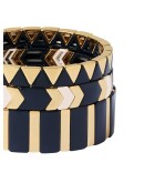 Suit Up set of three bracelets