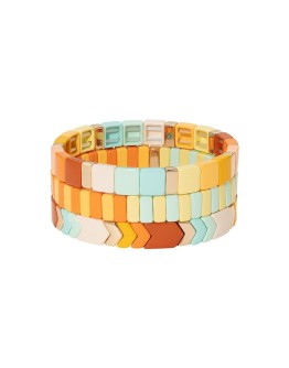 Sun Sand Sea set of three bracelets