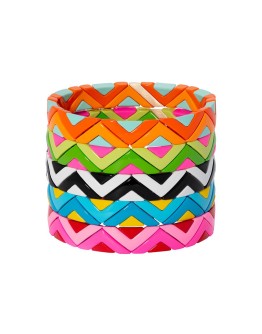 Ziggy set of five bracelets