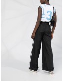 wide-leg track pants