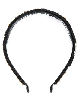 crystal-embellished headband