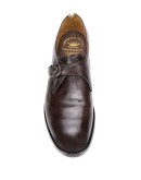 single-strap leather shoes