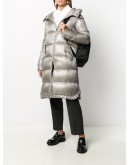 feather-down quilted coat