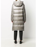 feather-down quilted coat