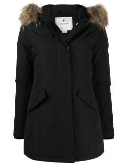 hooded parka coat
