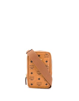 Visetos monogram print leather belt bag