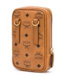 Visetos monogram print leather belt bag