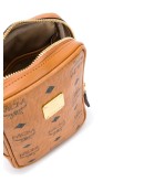 Visetos monogram print leather belt bag