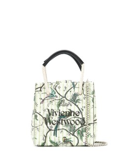 bird-print tote