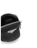 triangle logo pouch