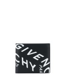 refracted logo print wallet