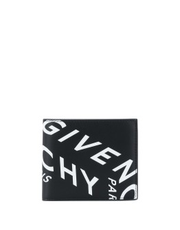 refracted logo print wallet