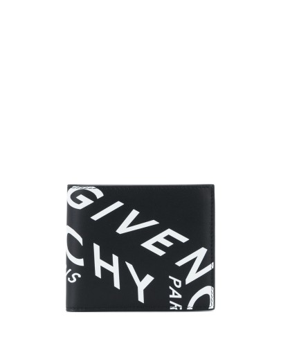 refracted logo print wallet