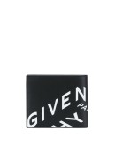 refracted logo print wallet