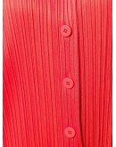 V-neck pleated jumpsuit