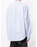 multi-stripe Oxford shirt