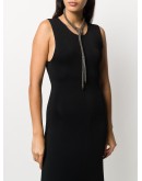 beaded-chain lariat necklace