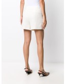 button-detail tailored shorts