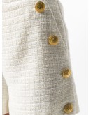 button-detail tailored shorts