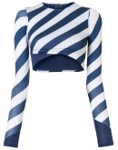 Long Island cropped rash top