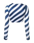 Long Island cropped rash top