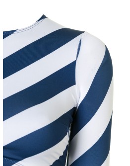 Long Island cropped rash top